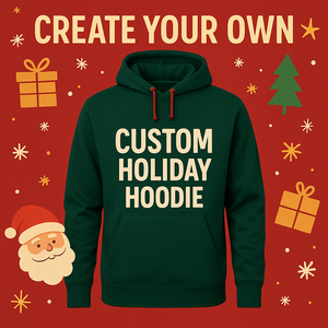 Vente en gros personnalisé 2025 polyester <span class=keywords><strong>hommes</strong></span> femmes couple famille moche noël numérique partout sweats à capuche de noël pour homme - Product Image 6