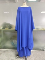 Robe musulmane grande taille brodée appliques strass Abaya vêtements du Moyen-Orient pour femmes