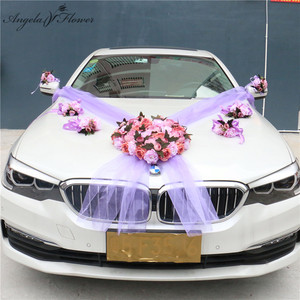 Di nozze FAI da TE decor maniglia della porta auto fiore bouquet di fiori mano <span class=keywords><strong>accessori</strong></span> - Product Image 4