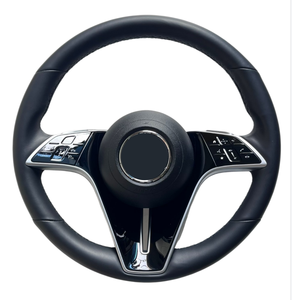 Volant en cuir personnalisable le plus vendu pour Mercedes-Benz Classe G E300 GLS <span class=keywords><strong>CLA</strong></span> <span class=keywords><strong>A45</strong></span> C63 W211 W204 W213 W167 W222 <span class=keywords><strong>CLA</strong></span> CLS - Product Image 5