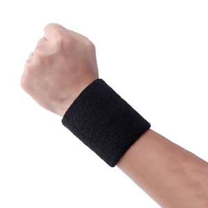Özel açık spor bilekliği basketbol Badminton nakış ter bandı spor bilek bandı - Product Image 5