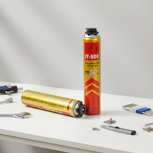 Mousse PU JY900 pour l'étanchéité de divers conduits électriques, la réparation des trous et des espaces, le collage des plafonds et l'isolation thermique - Product Image 1