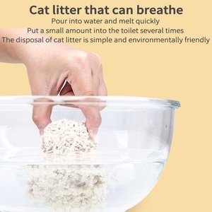 Kedi kumu BSCI fabrika OEM <span class=keywords><strong>Kitty</strong></span> YEŞİL ÇAY lezzet koku kontrolü tozsuz Tofu kedi kumu - Product Image 4