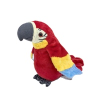 Jouet en peluche personnalisé en forme de perroquet, 18 cm, mélange de coton et de polyester, décoration d'Halloween