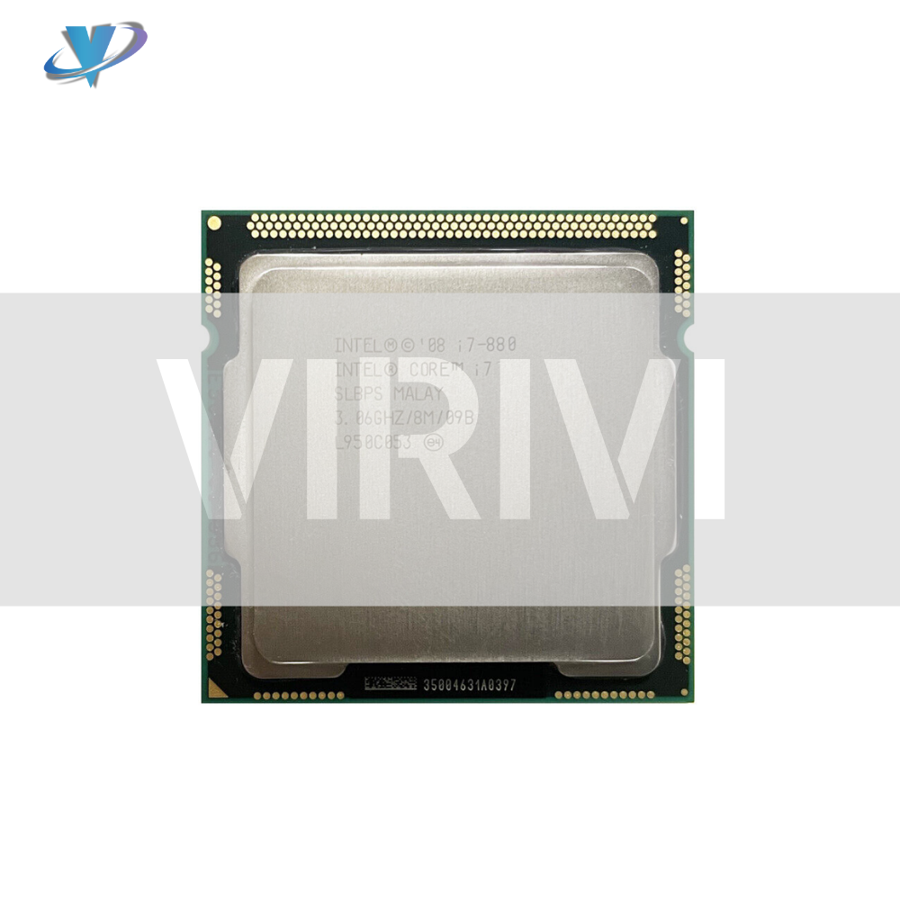 I7-880 Processor Cores Base 8MB Cache 95W TDP LGA1156 Socket CPU