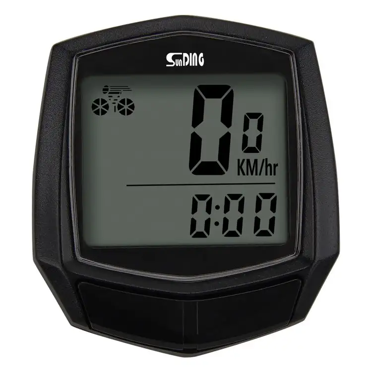 SunDing - 581 Wired Bike Computer Multifunction Computer Speedometer Odometer Speed Cadence Sensor Bike Bicycle Computer