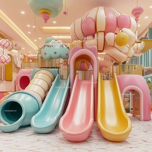 معدات ملاعب داخلية متينة بتصميم الماكرون بجودة عالية من إنتاج المصنع للاستخدام التجاري - Product Image 6