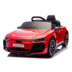 Voiture électrique pour enfants <span class=keywords><strong>Audi</strong></span> RS E-tron GT sous licence, voiture jouet à batterie 12V pour enfants, à conduire avec télécommande - Product Image 1