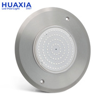 Lumière LED subaquatique HUAXIA IP68 étanche en résine, plate et fine de 8 mm, en acier inoxydable 316, pour piscine, étang et jardin, avec télécommande