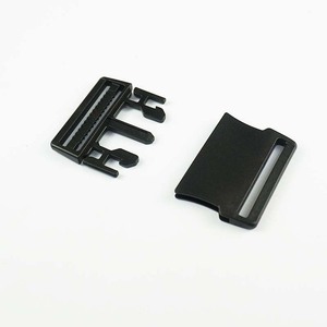 Side Release Buckle Plastic 50mm Black Durable For Bags <b>Webbing</b> Luggage Accessories - Product Image 2