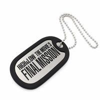 Meijia DT-A-05 – Pendentif personnalisé pour chien avec logo du fabricant, ensemble de plaques d'identification vierges en acier inoxydable, estampage, électroplaqué, sérigraphie