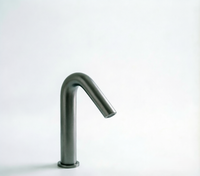Robinet moderne monotrou en acier inoxydable 304, à capteur automatique, idéal pour les salles de bain commerciales – Meilleures ventes