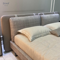 Neues Design Luxus-Wide-Screen-Echtbett - designerisches modernes Komfortbett |Luxus-Designerbett