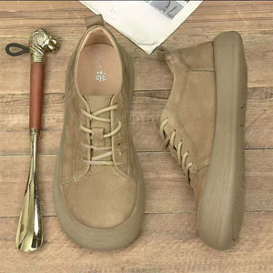 Scarpe da Uomo Taglie 39-44 Marrone Kaki Versatili Alla Moda Comode con Punta Larga, Basse, Morbide e Resistenti all'Usura - Product Image 2