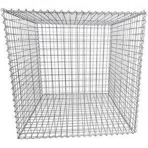 1x1x1 M sıcak daldırma galvanizli çelik taş kafes kaynaklı Gabion kutusu istinat duvar Gabion sepeti - Product Image 6