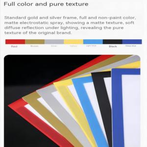 Cadre photo magnétique souple en PVC, autocollant <span class=keywords><strong>mural</strong></span> imperméable, aimant puissant, taille personnalisée / A4 / A5, vente en gros - Product Image 4