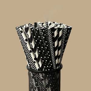 Pajita de Papel Ecológica Plateada, Personalizada, de Entrega Rápida, Fabricada en China - Product Image 4