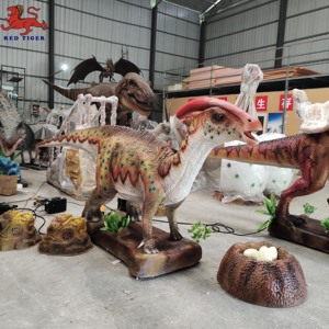 AD-222 Parque de Atracciones Animatronic Parasautes dinosaurios para venta - Product Image 2