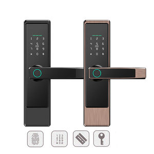 ANG Nouveau Style Sécurité Électronique Numérique Tuya Wifi Cerraduras Inteligente Serrures De Porte Intelligentes D'empreintes Digitales - Product Image 4