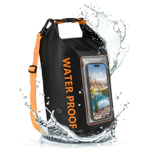 Sac étanche 2L en PVC 500D avec bretelles, sac à dos étanche pour écran <span class=keywords><strong>tactile</strong></span>, pochette pour téléphone – Offre Spéciale - Product Image 3