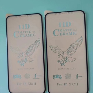 แผ่นกระจกเซรามิกเคลือบด้าน9D พรีเมี่ยมมีกาวเต็มแผ่นกันแรงกระแทกสำหรับ iPhone 16 PRO MAX ฝาครอบสมาร์ทโฟน17 PRO MAX - Product Image 4
