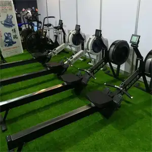 YG-R004 Best Selling Cardio Fitness Foldable Rowing Machine Air Rowing Machine Gym Equipment With Screen OEM