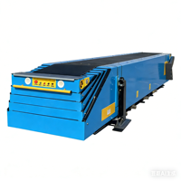 Multi-purpose Telescopic Mobile Belt Conveyor for Food Processing Warehouses 800mm-12500mm Custom Sizes 3mm Belt