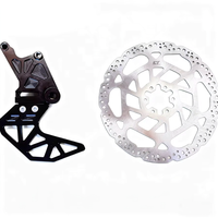 Juego de Rotor de Freno Trasero de Aluminio CNC con Cilindro Maestro para Surron Ultra Bee, Light Bee, Talaria XXX, Mejora Todoterreno