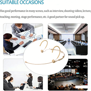 Micrófono de Diadema Profesional con Cable, Micrófono <span class=keywords><strong>Sennheiser</strong></span> para Cantar y Enseñar, Micrófono de Diadema - Product Image 2