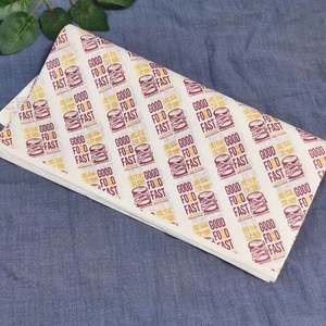 Papel de Envolver Alimentos al por Mayor, Papel de Envolver Personalizado Impreso, Impermeable y Resistente al Aceite, Papel para Envolver Hamburguesas y Pollo - Product Image 5