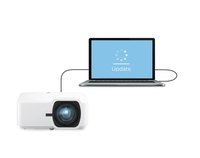 Proyector Láser DLP de Tiro Corto LS711HD, 4,000 ANSI Lúmenes, 1080p, Compatible con 4K, para Negocios y Educación, Manual de Instalación
