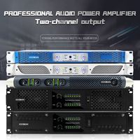 Amplificateur de puissance audio numérique professionnel Gooermi 1000W pour scène DJ, récepteur et amplificateur 2 canaux de classe D de haute qualité