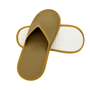 Распродажа от производителя: высококачественные одноразовые тапочки для отелей из крафт-бумаги, индивидуальные тапочки для отелей с логотипом - Product Image 6