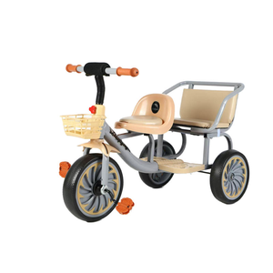 <span class=keywords><strong>Triciclo</strong></span> Doble para Niños con Canasta de Pato Adorable, Bicicleta de Equilibrio de 3 Ruedas para Niños Pequeños, Juguete para Montar al Aire Libre, Regalo de Cumpleaños - Product Image 6