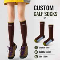 Chaussettes de compression athlétiques personnalisées pour femmes, idéales pour la course, la corde à sauter, le yoga, l'amincissement des jambes, le fitness – Fabricant OEM