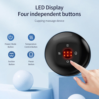 Appareil de thérapie par ventouses électriques sans fil Ventouses sous vide rechargeables par USB avec chaleur