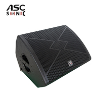 Enceinte de scène coaxiale professionnelle passive CX12 de 12 pouces pour moniteur de scène