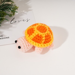 Handmade Unisex Móc Đan Rùa Mặt Dây Chuyền Dễ Thương Sáng Tạo Căng Thẳng Cứu Trợ Quà Tặng Cho Bạn Bè Gia Đình Cho Nhà Giáng Sinh - Product Image 3