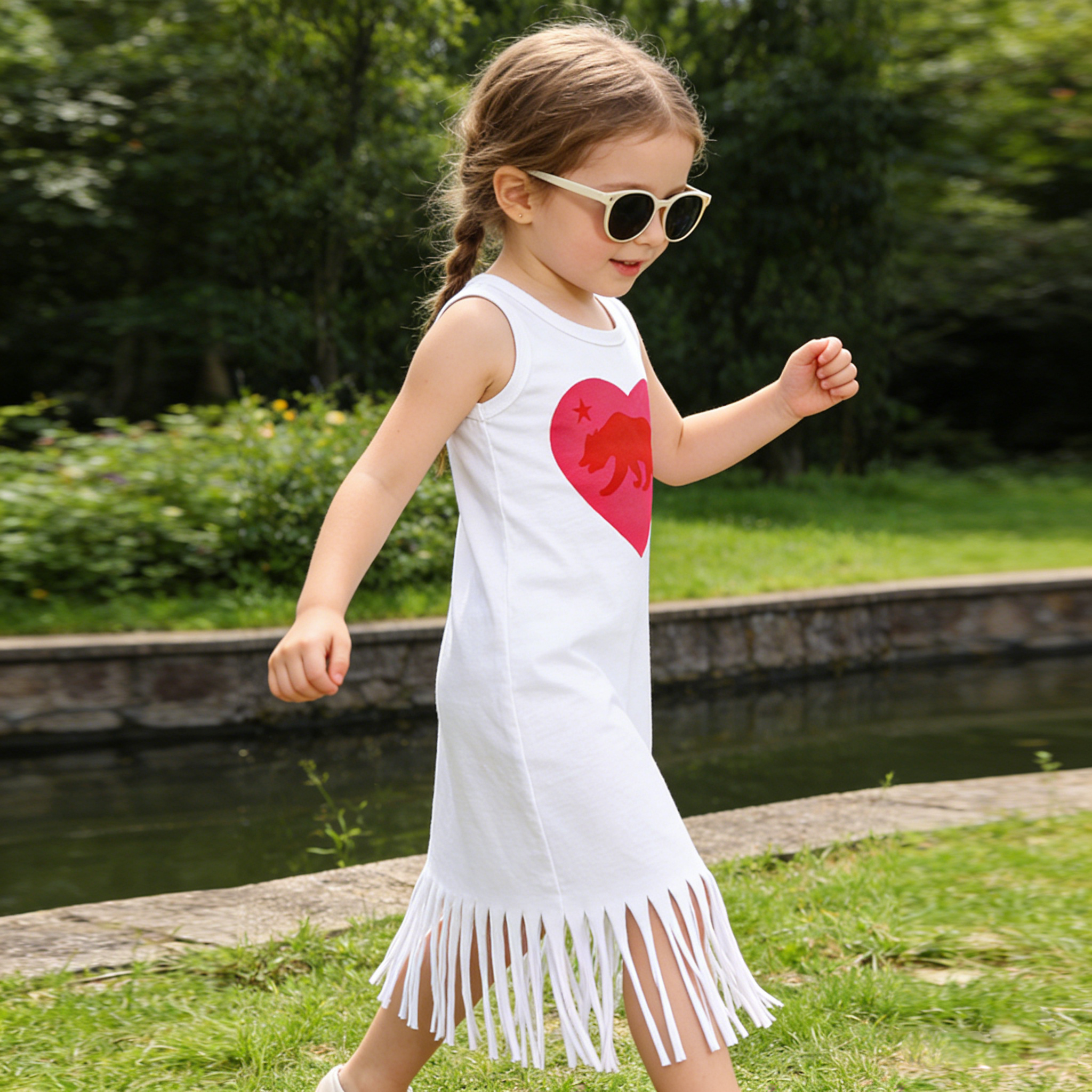 Baby Clothes Little Girl Cotton Summer Dresses Baby Girl Clothes Summer  Cotton Solid Color Lapel Sleeveless