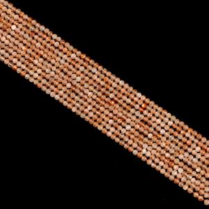 Golden Spot 2/3/4 MM taglio duro perline ambra creazione di gioielli di alta qualità braccialetto naturale perline 1mm diametro del foro prezzo di fabbrica - Product Image 3