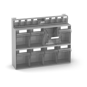 Fami Visual Box 602x190x500mm étagère de rangement pour petites pièces avec 17 tiroirs - Product Image 1