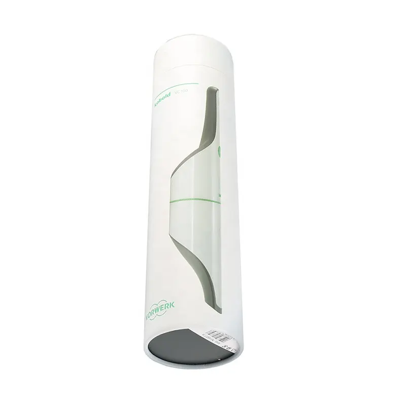 Tubo redondo de papelão ecológico para agitador de sal e especiarias, caixa redonda com recipiente de peneira superior para embalagem de papel em pó solto