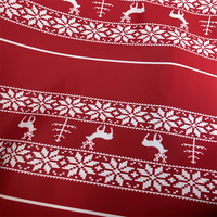 Tissu Oxford en polyester Taslan imprimé, imperméable, en taffetas 320D, motif cerf