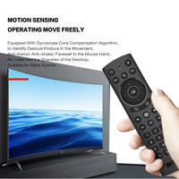 Ratón Inalámbrico G20BTSV PRO 2.4G con Funciones de Voz, Sensor GYRO Opcional, Ideal para Android TV Box, Windows PC y Linux Box