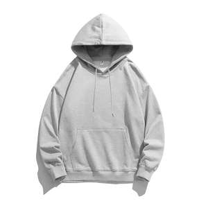 Sudadera con Capucha Beige Crema Suave para Hombre y Mujer, Sudadera Holgada Informal, Ropa de Invierno Acogedora con Bolsillo Delantero - Product Image 1