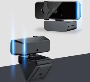 Câmeras de alta Qualidade 1080P HD webcam com construído em mic web usb cam com tampa protetora contra poeira para PC e