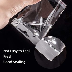 400 pcs 3.5 x 3.3 Inch Clear Plastic <b>Bags</b>, Resealable Adhesive Cello\/Cellophane Treat <b>Bags</b> Self <b>Sealing</b> OPP <b>Bags</b> - Product Image 4