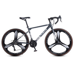 700c Manillar curvo adulto montaña carretera bicicleta tres radios rueda disco <span class=keywords><strong>freno</strong></span> estudiante viaje todoterreno carreras Shif bicicleta de <span class=keywords><strong>mesa</strong></span> - Product Image 1