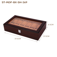 Sawtru 2025 personnalisation Reloj Original En Su Caja De Reloj 12 grain de bois automatique luxe artisanat montre boîte d'emballage