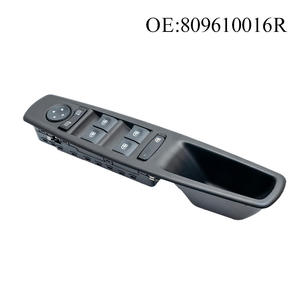 Interrupteur de lève-vitre Renault 13 broches 809610016R, assemblage, fond noir, lumière orange, neuf, fabriqué en ABS pour pièces automobiles - Product Image 4